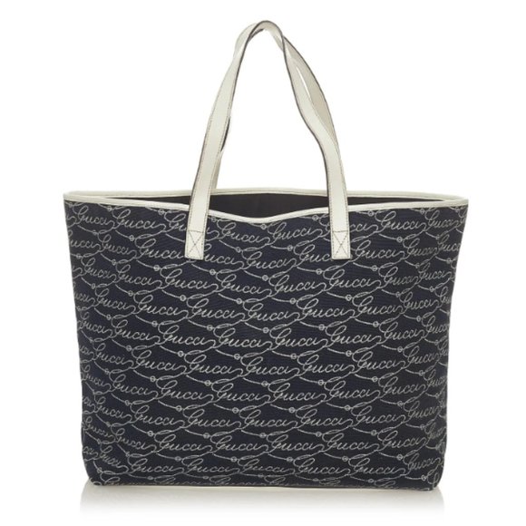 Gucci Handbags - EUC - Gucci 85th Anniversary Canvas Tote Bag
